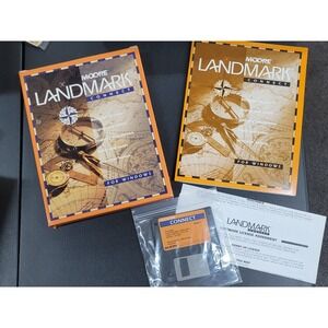Vintage Moore Landmark Connect Software 3.5" Floppy Realtors MLS 1996